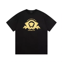 versace t-shirt manches courtes pour unisexe s_127b10b